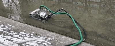 【CITTE｜展商案例分享】施罗德清淤机器人在北京零下12℃完成河道清淤(图3)